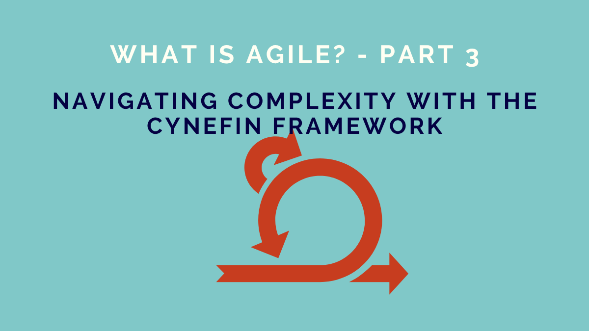 Why Agile Exists: Navigating Complexity With the Cynefin Framework